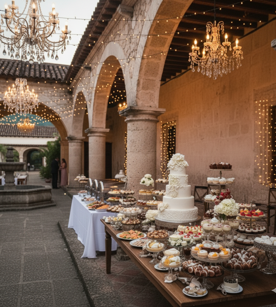 Decoración banquete